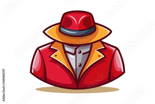  Mysterious Spy and Detective Icon, a Noir Silhouette of an Anonymous Agent