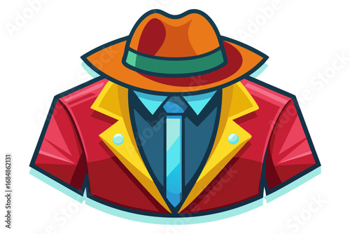  Mysterious Spy and Detective Icon, a Noir Silhouette of an Anonymous Agent