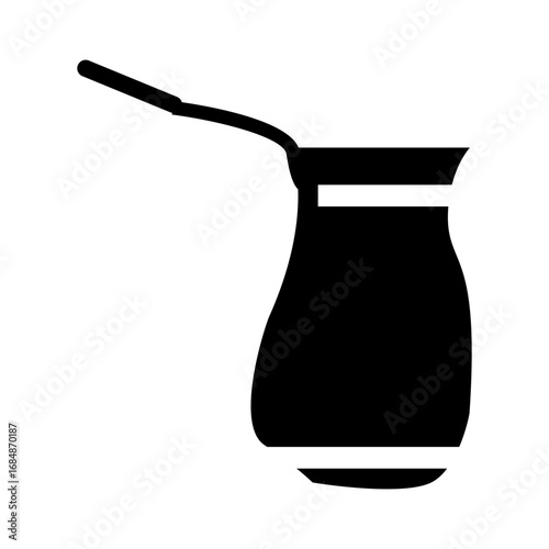 turkish coffee drink vector illustration
