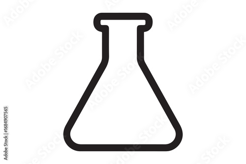 flask icon design on white background   