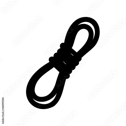 Illustration of a looped and knotted rope, emphasizing resilience and strength