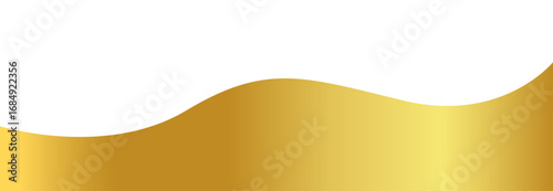 gold wave gradient for banner, golden wavy shape, gold wave curve on white background, golden wave corner shape for banner, stripes ribbon golden graphic, striped gold gradient luxury
