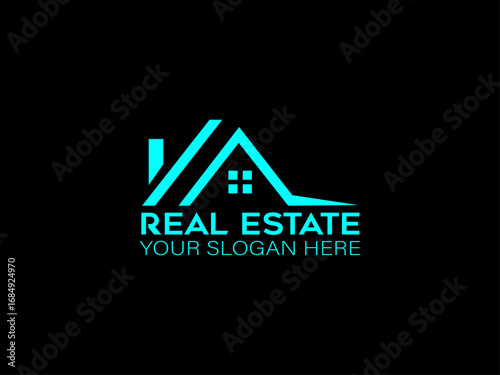 Luxury real estate logo design	