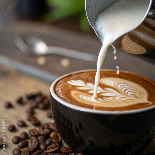 Rustic Tray with Three Bottles of Milk and Chocolate

