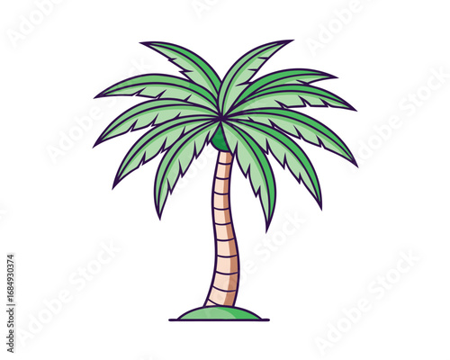 palm tree vector