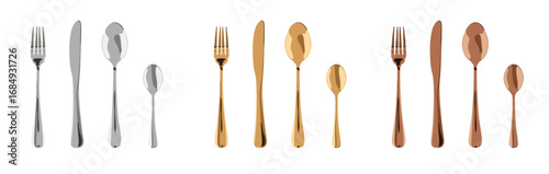 Collection of cutlery sets