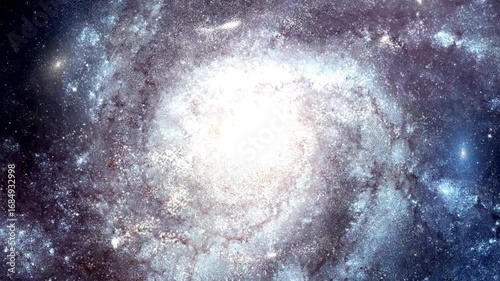 soft moving nebula space stars night sky animation background new quality nature scenic school cool education colorful light video footage