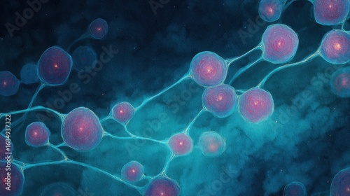 Amoeba-like Cells Connected in a Neural Network