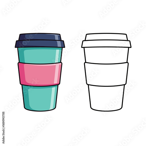 A detailed look at the reusable coffee cup design and its versatile applications for daily beverage consumption