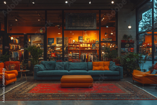 Modern Boutique With Bright Decor