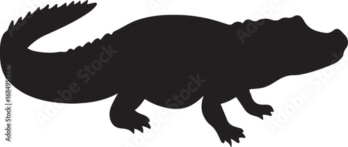 Detailed animal illustration with natural elements and text