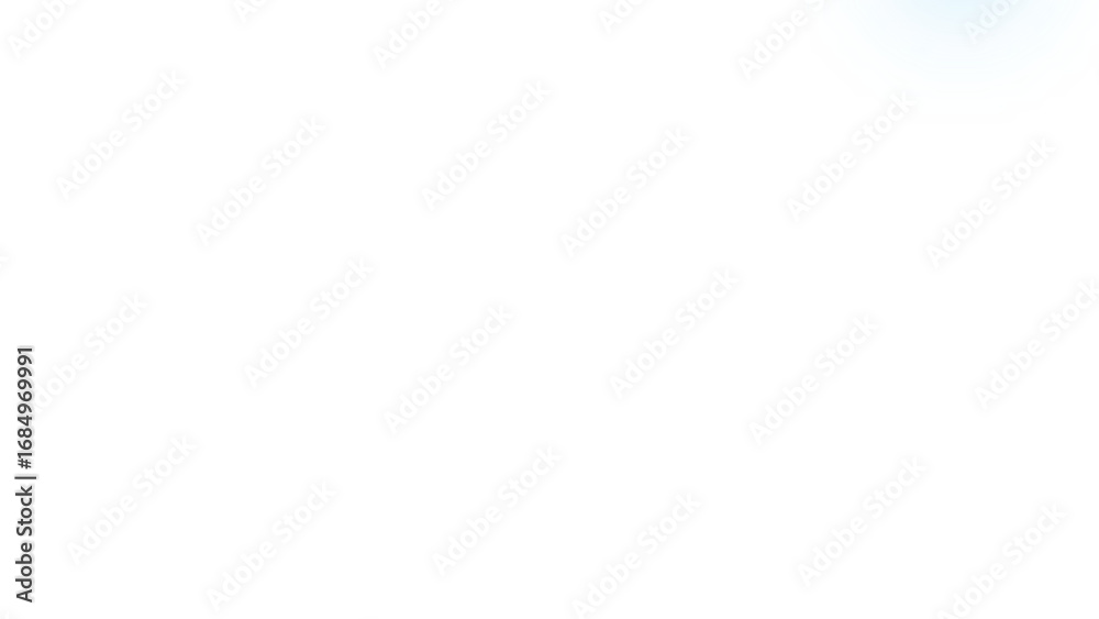 Fototapeta premium Clean white background with subtle light leak effect