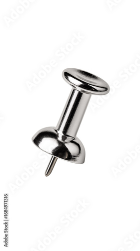 A push pin, white background --ar 9:16