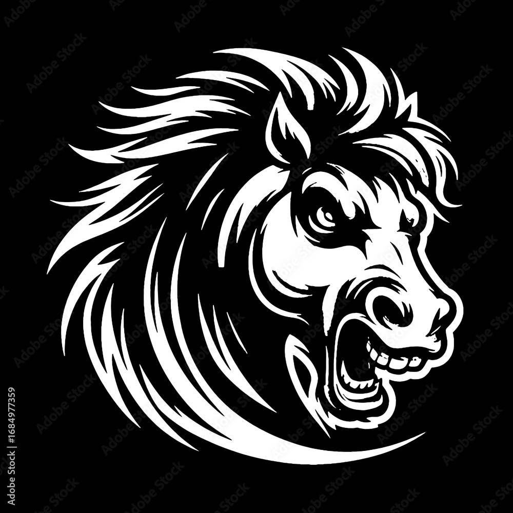 Fototapeta premium horse vector illustration