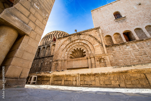 Facade of El Kobba Museum in the Medina of Sousse, Tunisia