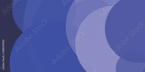 Abstract illustration featuring overlapping blue and purple circles with varying opacities. A smooth, modern background offering a sense of depth and fluidity, perfect for contemporary design project.