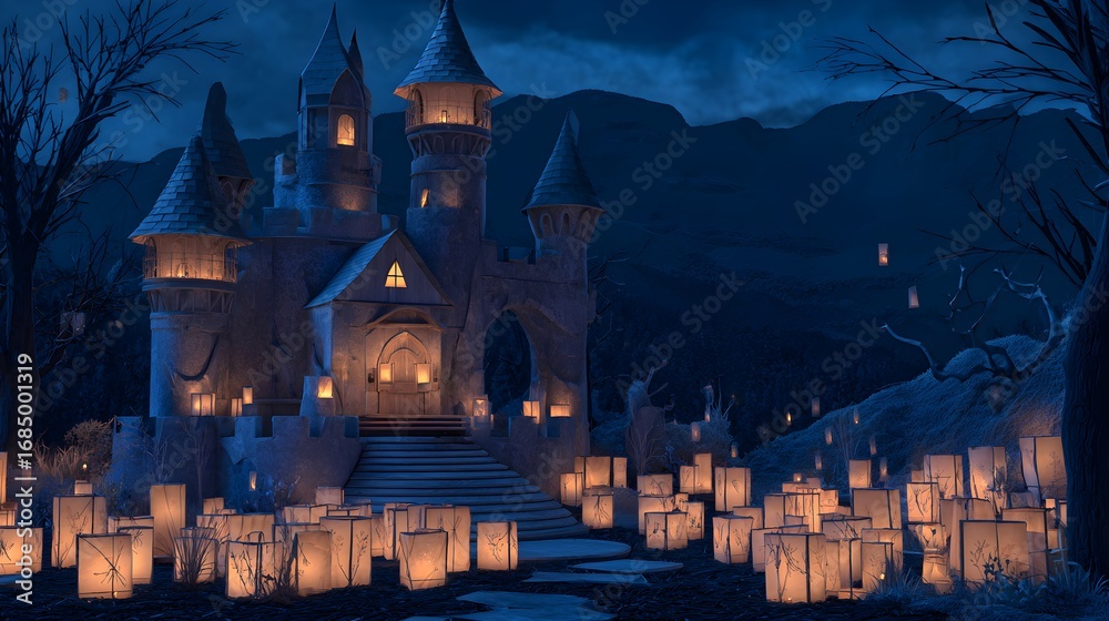Fototapeta premium church in the night