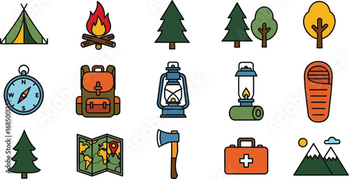 Adventure awaits with camping gear and outdoor essentials