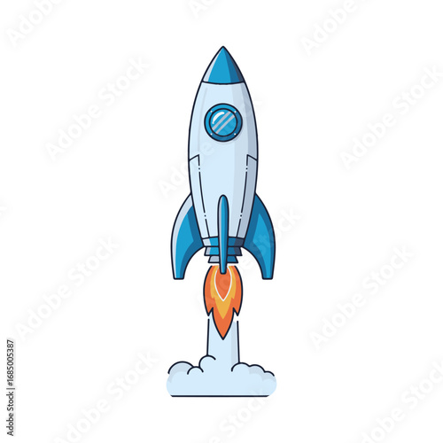 startup marketing vector illustration design 
