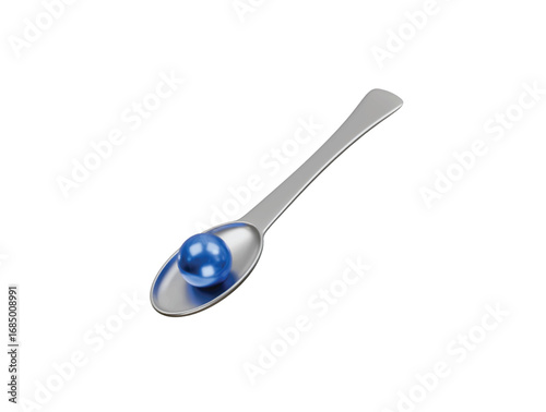 bringing marbles competition icon 3d illustration render