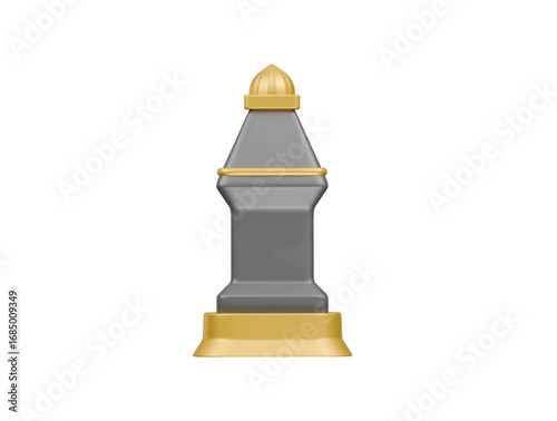 Jogja monument icon 3d illustration render