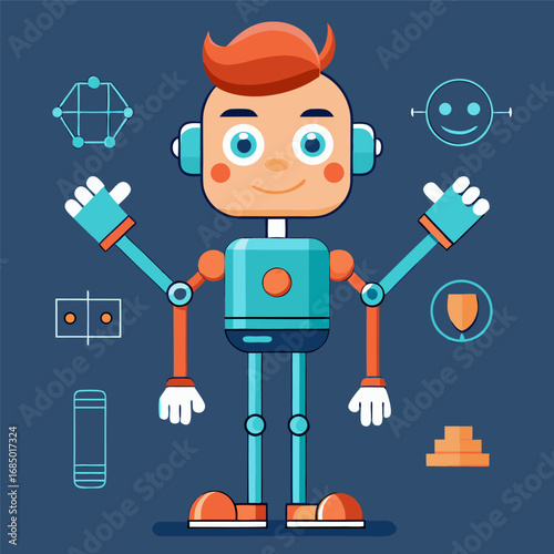  Explainer Character Animation Kit: Walk Cycle & Poses (Vector)
