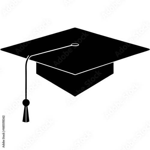 Vector graduation cap icon