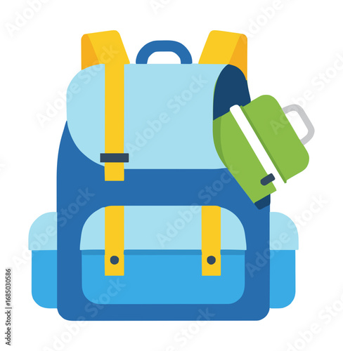 Get ready for school or your next adventure with this practical and stylish backpack, perfect for carrying all your essentials with ease