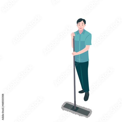 man a housekeeping