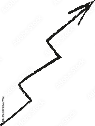 Angled Arrow
