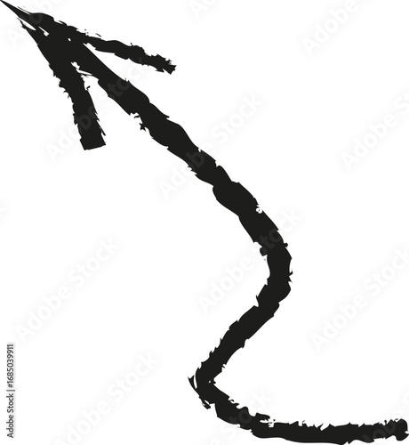 Angled Arrow