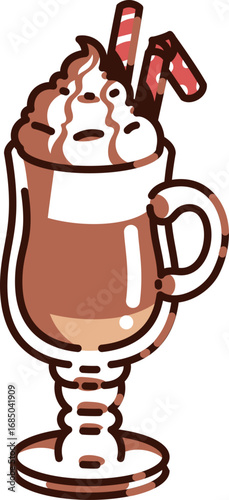 Cute Coffee Glass Cup