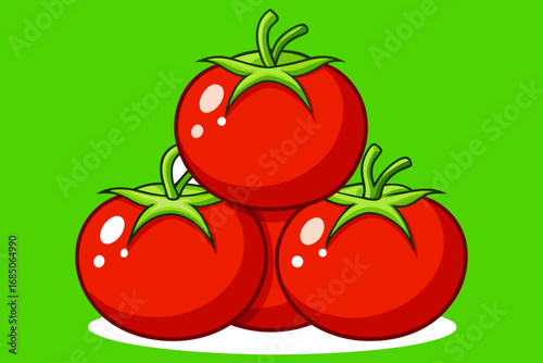 Fresh red ripe tomatoes against isolate. Tomato slice. fresh tometo with water drop.bunch the red tometos isolated.