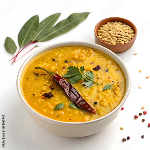 A classic toor dal curry with aromatic tadka, simmered to perfection
