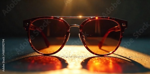 Sunglasses Reflecting Sunlight Mysterious Allure, Hidden Depths, and Unspoken Desires