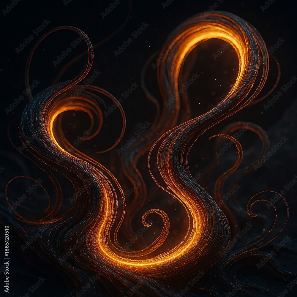 Obraz premium Energy Streams 