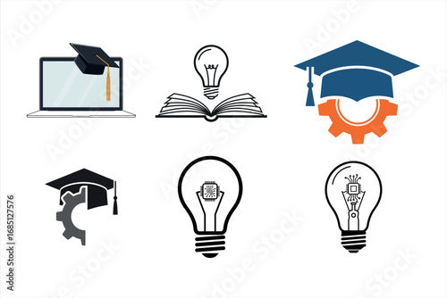 Educational Development and Innovation Icons