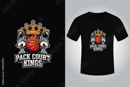 BASKETBALL STREETWEAR T SHIRT DESIGN