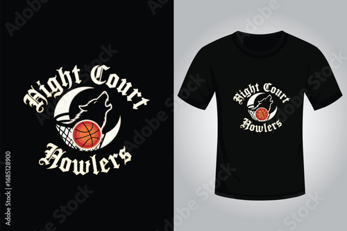 BASKETBALL STREETWEAR T SHIRT DESIGN