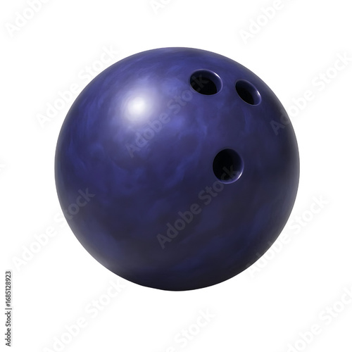 3D BOWLINGBALL isolated on white background
