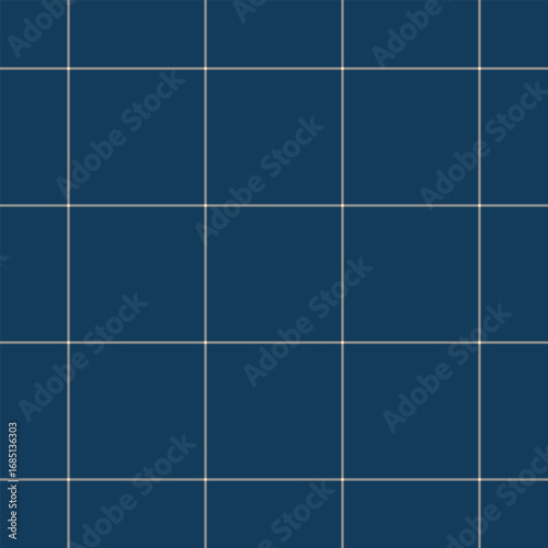 Navy blue tile grid pattern. Clean, geometric background. Represents order, structure, and modern design. Ideal for architecture, software, or organizational themes.