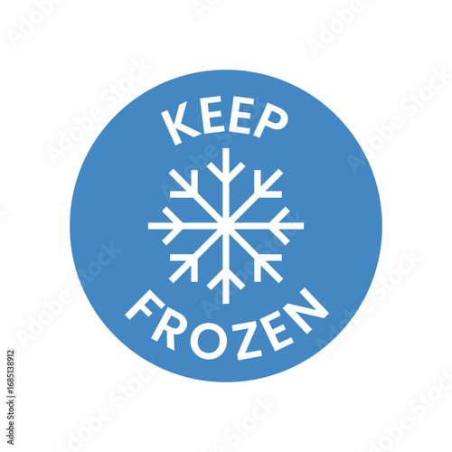 Thermometer Frozen Product Delivery Symbol