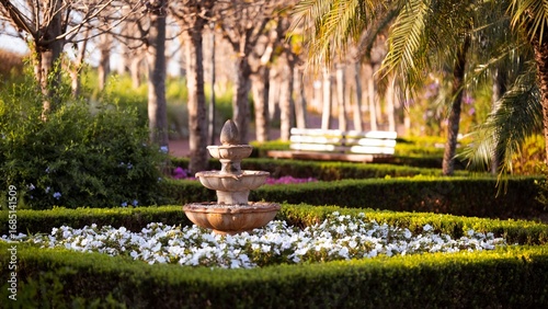 fountain in the park