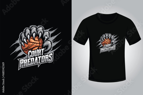 BASKETBALL STREETWEAR T SHIRT DESIGN