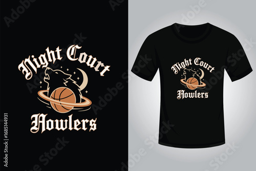 BASKETBALL STREETWEAR T SHIRT DESIGN