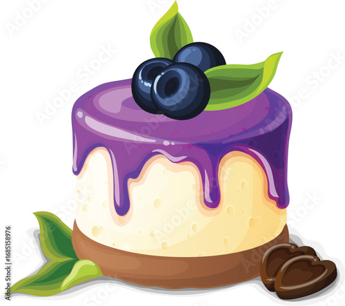 vector illustration of bakery sweet