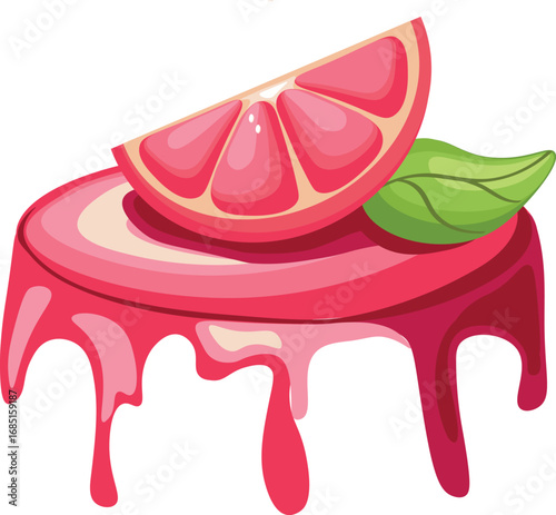 vector illustration of bakery sweet