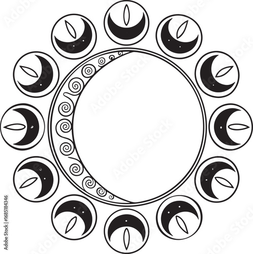 Celestial Circle Design