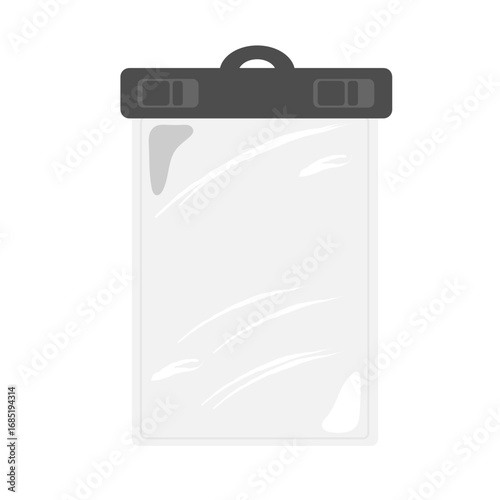 スマートフォン用の防水ケース　イラスト