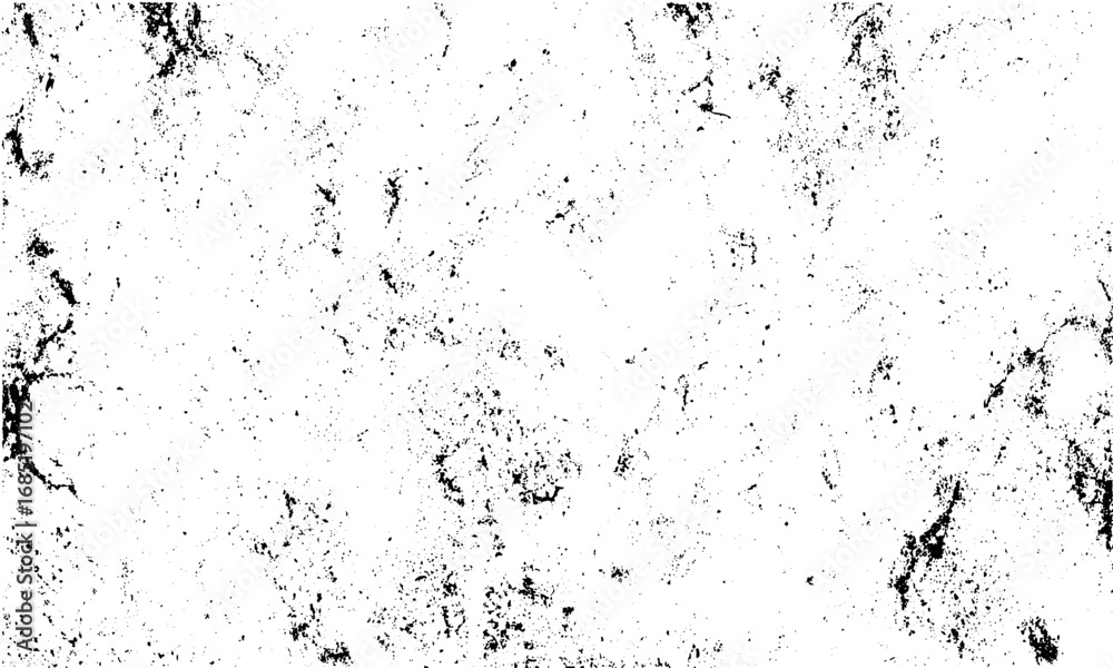 Obraz premium monochrome halftone overlay texture black and white grunge abstract background with dust scratches and distressed effect